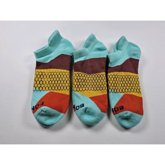 Bombas X Jade Original Ankle Socks Lot Of 3 Pairs Size L - Picture 1 of 2